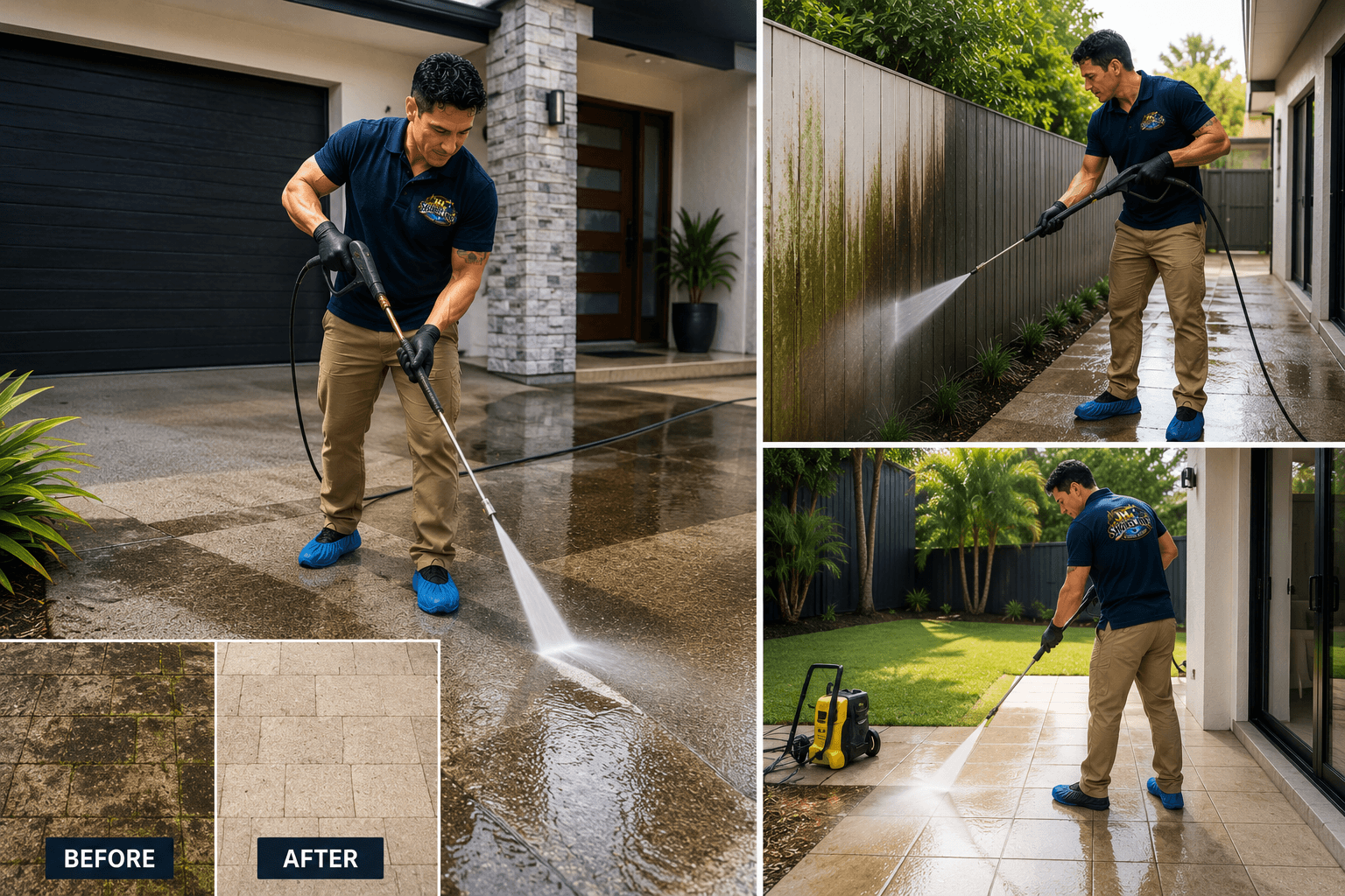 HIGH PRESSURE CLEANING